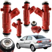 Jogo 4 Bico Injetor Voyage G5 G6 1.0 8V Flex 2009 Até 2016