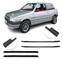 Jogo 4 Borrachas Vidros Pestanas Uno Mille Way 2 Portas 2013