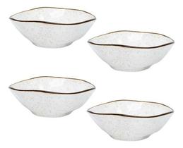 Jogo 4 Bowls Oxford Ryo Maresia 500ml - Porcelana - Oxford Porcelanas S/A