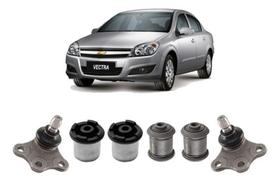 Jogo 4 Bucha 2 Pivo Suspensão Dianteira Vectra 2009 2010 11