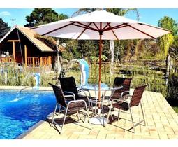 Jogo 4 Cadeiras Mesa Piscina Jardim Varanda - Sem Ombrelone Jogo 4 Cadeiras Mesa Piscina Jardim Varanda - Sem Ombrelone