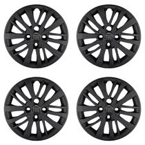 Jogo 4 Calota 14 Preto Fosco Argo Cronos 2019 2021 2023