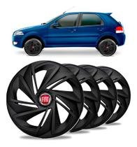 Jogo 4 Calota Aro 13 Preta Fosca Argo Fiat Uno Siena Palio Preto Fosco Jogo 4 Calota Aro 13 Preta Fosca Argo Fiat Uno Siena Palio Preto Fosco