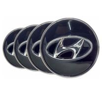 Jogo 4 Calota Calotinha Centro Roda Hyundai Ix35 Tucson Sonata Vera Cruz Santa Fé Azera Preta Cromado 60mm Jogo 4 Calota Calotinha Centro Roda Hyundai Ix35 Tucson Sonata Vera Cruz Santa Fé Azera Preta Cromado 60mm