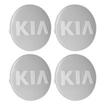 Jogo 4 Calota Calotinha Meio Centro Roda Kia Sportage Cerato Soul Picanto 2012 a 2019 Prata 59mm Jogo 4 Calota Calotinha Meio Centro Roda Kia Sportage Cerato Soul Picanto 2012 a 2019 Prata 59mm