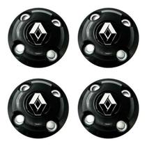 Jogo 4 Calota Centro Roda Renault Logan Sandero Kangoo Clio Jogo 4 Calota Centro Roda Renault Logan Sandero Kangoo Clio