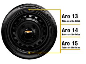 Jogo 4 Calota Gm Centro Roda Ferro Aro 13 14 15 4x100