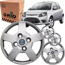 Jogo 4 Calota Ka 2000 ate 2014 Aro 13 Polegadas Parafuso Cubo Baixo Emblema Ford Jogo 4 Calota Ka 2000 ate 2014 Aro 13 Polegadas Parafuso Cubo Baixo Emblema Ford
