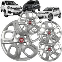 Jogo 4 Calota Modelo Uno Way 2015 Aro 14 Polegadas Cubo Baixo Com Emblema Jogo 4 Calota Modelo Uno Way 2015 Aro 14 Polegadas Cubo Baixo Com Emblema