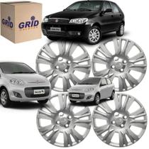 Jogo 4 Calota Palio Essence 2014 ate 2016 Aro 15 Polegadas Parafuso Cubo Padrão Grid Jogo 4 Calota Palio Essence 2014 ate 2016 Aro 15 Polegadas Parafuso Cubo Padrão Grid