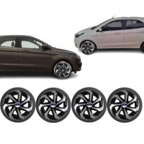 Jogo 4 Calota Spider Aro 14 Ford Novo Ka Fiesta Focu Jogo 4 Calota Spider Aro 14 Ford Novo Ka Fiesta Focu
