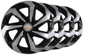 Jogo 4 Calota Spider Pta Aro 14 Para Sonic Spin Agile Celta