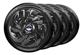 Jogo 4 Calotas Aro 13 Nitro Black Ford Fiesta Ka Focus Preto Jogo 4 Calotas Aro 13 Nitro Black Ford Fiesta Ka Focus Preto