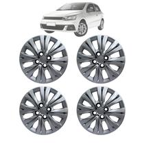 Jogo 4 Calotas Aro 15 Gol Saveiro Voyage G4 G5 G6 G7