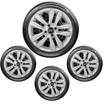 Jogo 4 calotas Aro 15 para Hb20 Hatch Sedan