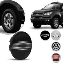 Jogo 4 Calotas Centro de Roda L200 1991 a 2023 Pajero TR4 2002 a 2015 ASX 2011 Aro 16 4 Furos