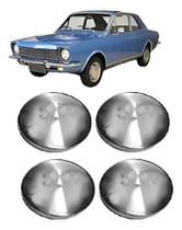 Jogo 4 Calotas Corcel Belina 1975 1976 1977 Metal Cromado Jogo 4 Calotas Corcel Belina 1975 1976 1977 Metal Cromado