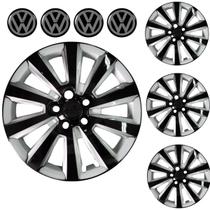 Jogo 4 Calotas Esportiva Polo Fox SpaceFox 2014 a 2018 Aro 15