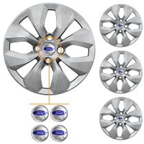 Jogo 4 Calotas Ford Ka Hatch Sedan 2015 a 2018 Fiesta Courier Aro 14 Jogo 4 Calotas Ford Ka Hatch Sedan 2015 a 2018 Fiesta Courier Aro 14