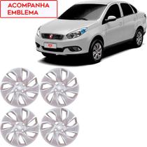 Jogo 4 Calotas Grand Siena 2014 2015 Aro 14