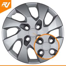 Jogo 4 Calotas Onix Prisma Cobalt Montana 2014 2015 2016 Aro 15