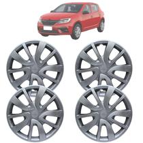 Jogo 4 Calotas Sandero Logan Aro 15 2013 Até 2020 Pressão Jogo 4 Calotas Sandero Logan Aro 15 2013 Até 2020 Pressão