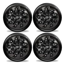 Jogo 4 Calotas Velox Aro 14 Preta Toyota Etios Corolla Preto Jogo 4 Calotas Velox Aro 14 Preta Toyota Etios Corolla Preto