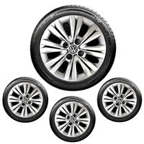 Jogo 4 Calotas Volkswagen Gol Voyage Saveiro G3 G4 G5 G6 G7 aro 14 Cod.1140