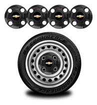 Jogo 4 Calotinhas Centrais Gm Cobalt Montana Aro 13 14 15