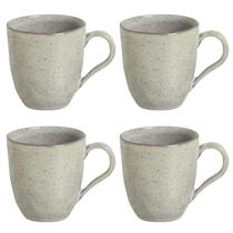 Jogo 4 Canecas Cafe Cha Organico 273ml Cerâmica Porto Brasil Jogo 4 Canecas Cafe Cha Organico 273ml Cerâmica Porto Brasil