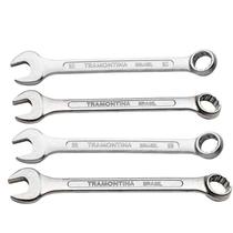Jogo 4 Chaves Combinada Tramontina 20 A 23 Mm Aço Cromado