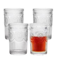 Jogo 4 Copo Alto de Vidro para Drink 300ml Transparente Zara Em Casa Tem