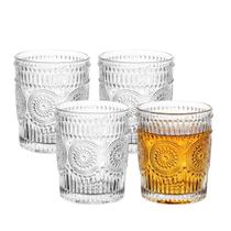 Jogo 4 Copo de Whisky Vidro Baixo para Drink Whiskey Uisque Transparente Zara 275ml Em Casa Tem Jogo 4 Copo de Whisky Vidro Baixo para Drink Whiskey Uisque Transparente Zara 275ml Em Casa Tem