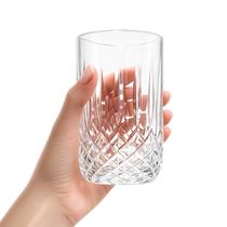 Jogo 4 Copos Alto De Vidro Para Agua Suco Bebidas 430ml Jogo 4 Copos Alto De Vidro Para Agua Suco Bebidas 430ml