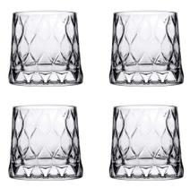 Jogo 4 Copos Baixo Whisky 300ml Leafy Pasabahce