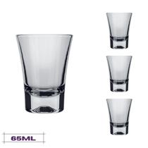 Jogo 4 Copos de Shot 60ml Ole Tequila Whisky Degustação Jogo 4 Copos de Shot 60ml Ole Tequila Whisky Degustação