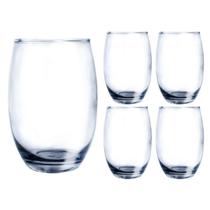 Jogo 4 Copos Grandes California Redondo 450ml Transparente