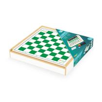 Jogo 4 em 1 (xadrez, ludo, damas, trilha) junges