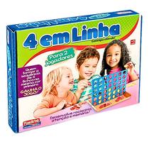 Jogo 4 Em Linha Estrategia Raciocinio Logico Brinquedo Infantil