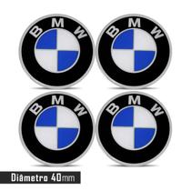 Jogo 4 Emblema Roda BMW 40mm