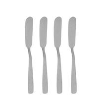 Jogo 4 Espátulas Inox Para Patê E Manteiga Hauskraft