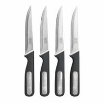 Jogo 4 Facas de Mesa Cozinha Carne Legumes Multiuso Cozinha