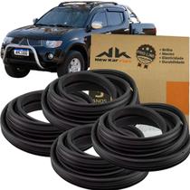 Jogo 4 Guarnições de Portas Mitsubishi L200 2008 a 2022 Jogo 4 Guarnições de Portas Mitsubishi L200 2008 a 2022