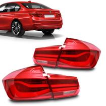 Jogo 4 Lanternas Traseiras Bmw S3 2016 2017 2018 Sedan Com Led