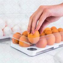 Jogo 4 Organizador Acrilico Cozinha Com Tela Porta Ovos Grande - PLASTUTTI Jogo 4 Organizador Acrilico Cozinha Com Tela Porta Ovos Grande - PLASTUTTI