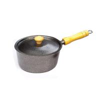 Jogo 4 Panelas Caçarolas Alumínio Craqueado com Cabo N 18 e 20 Jogo 4 Panelas Caçarolas Alumínio Craqueado com Cabo N 18 e 20