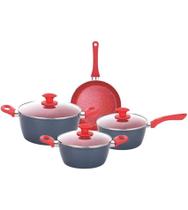 Jogo 4 Panelas Indução Ceramic Onix 3.7mm Jogo 4 Panelas Indução Ceramic Onix 3.7mm