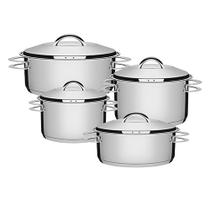 Jogo 4 Panelas Inox Fundo Triplo Linha Solar Tramontina