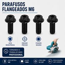 Jogo 4 Parafusos Allen Sextavado M6 Compativel Serra Marmore 4100nh Jogo 4 Parafusos Allen Sextavado M6 Compativel Serra Marmore 4100nh