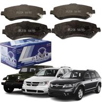 Jogo 4 Pastilha de Freio Dianteira Wrangler Journey Freemont Jogo 4 Pastilha de Freio Dianteira Wrangler Journey Freemont